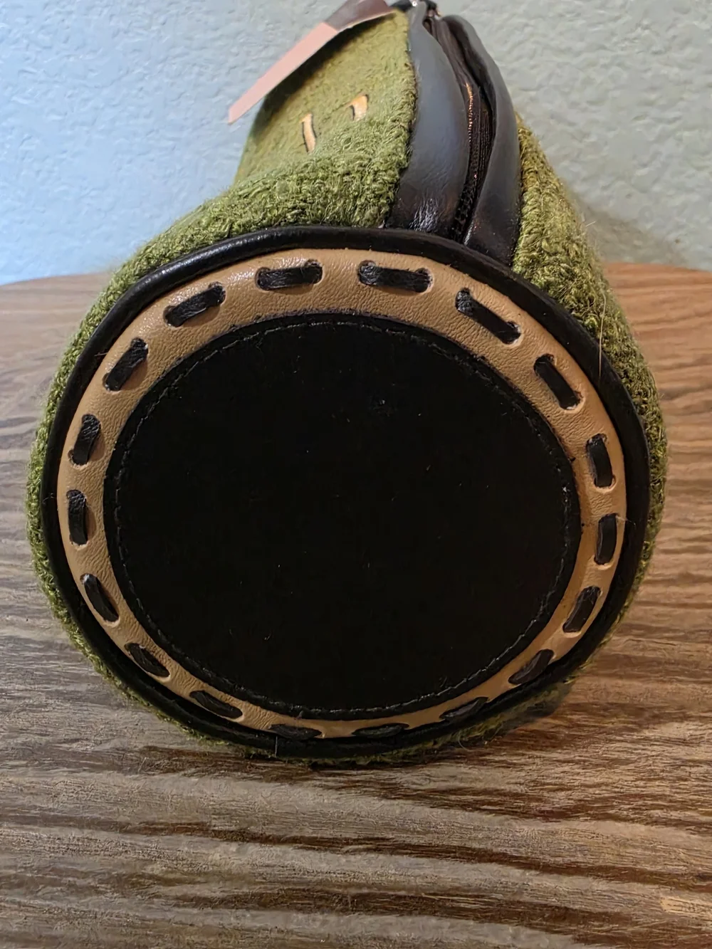 Nwt Retro Antonio Melani Nolita Cylinder Bouclé Clutch Make Up Barrel Bag Whimsy